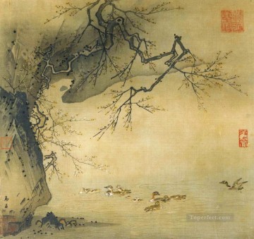  chinese oil painting - Mayuan spring old Chinese